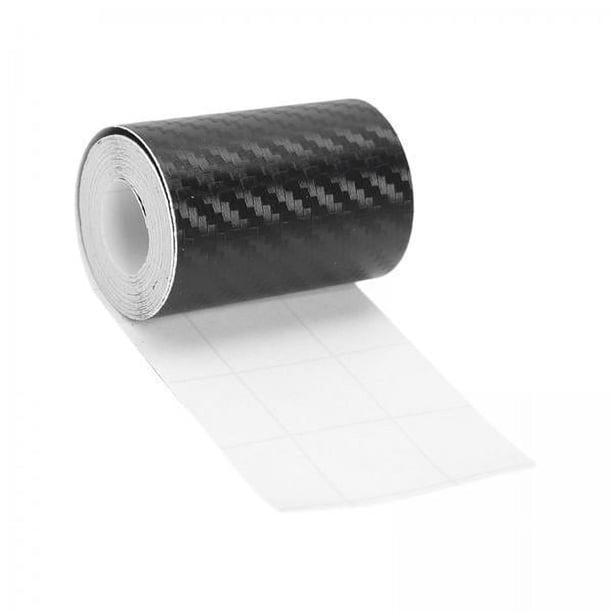 6x Cinta Protectora de Alféizar de Puerta de Coche, Protectores de Puerta de Borde de Coche, Protector Trasero de Coche, Fibra de Carbono 4D para La 6 piezas