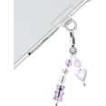 thumbnail image 4 of Stylish Cell Phone Charm with Mini Tether - Cute Decorative Pendant for Mobile Phones, Suitable for iPhone 15, , Backpack, Airpod, Wallet Decoration, Personalize Tech Gadgets, Devices, 4 of 5