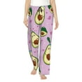 thumbnail image 2 of Picia Different Avocados Womens Soft Woven Cotton Elastic Waistband Sleep Pajama Pant Lounge Sleep Pant With Pockets And Drawstring-XX-Large, 2 of 9