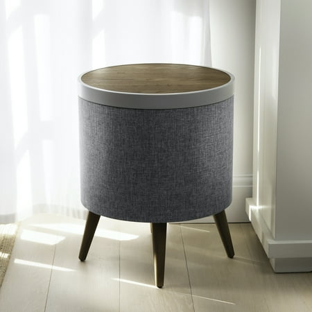 Koble - Zain Smart Side Table with Speaker - Walnut