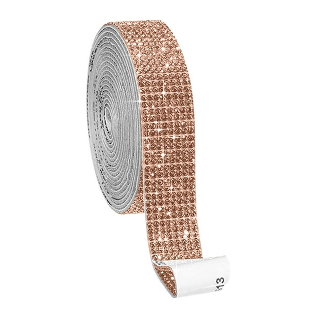 Wall Stickers Lakes Blue SelfAdhesive Crystal Rhinestone Ribbon Resin Diamond Ribbon Glitter