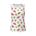 thumbnail image 4 of Haiem Watermelon And Kiwi Workout Tank Tops for Women, Athletic Sports Slim-Fit Tank Tops, Compression Sleeveless Dry Fit Shirts,Athletic Shirt-Small, 4 of 9