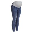 thumbnail image 2 of asdoklhq Maternity Clothes for Women Clearance,Women Solid Color High Waist Jeans Flares Ankle Pants Trouser, 2 of 2