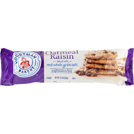 Voortman Oatmeal Raisin Cookies, 12.3 Oz.