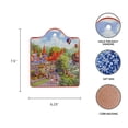 thumbnail image 3 of Alpine Village Scene Decorative Kitchen Trivet, 3 of 4