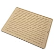 thumbnail image 1 of Tapetes de silicona para secar platos para cocina, almohadilla para encimera, soporte para olla caliente resistente al calor, salvamanteles para tapete de barra, 1 paquete, 1 of 5