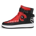 thumbnail image 1 of Bottes et Chaussures de Moto Toutes Saisons pour Hommes et Femmes, Noir Rouge, 36, 1 of 18