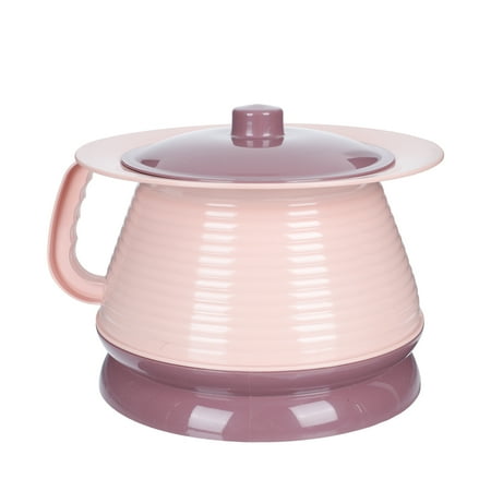

NUOLUX Household Handheld Chamber Pot Fashion Child Elder Spittoon with Cover