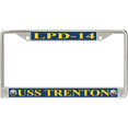 thumbnail image 1 of USS Trenton LPD-14 License Plate Frame, 1 of 1