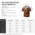 thumbnail image 3 of Picia Cat Dog Friendship Men's Linen Shirts Short Sleeve Cuban Beach Shirts Casual Shirts Button Down Shirt for Men Beach Summer Wedding Shirt-Large, 3 of 7