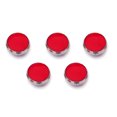 thumbnail image 3 of EeaseCA 5pcs Saxophone Finger Buttons Repair Parts Saxophone Replacement Musical Instrument Accessory Decor DIY (Red and Silver), 3 of 8
