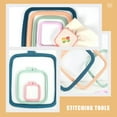 thumbnail image 2 of Miangastore Adjustable Stitching Hoops Assorted Color 3Pcs 14.5X6.5In, 2 of 9