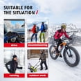 thumbnail image 6 of Winter Waterproof Gloves with Touchscreen Fingers for Men Women ，Windproof Liner Thermal for Running Cycling Driving Hiking, 6 of 7
