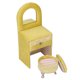thumbnail image 1 of Mini Silla Suave Frannelette Muebles Muebles Decoración Joya de Joyas de Joyería Crema Amarillo, 1 of 7