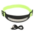thumbnail image 1 of Headlamp Flashlight, ABS Headlight IPX4 Waterproof USB Charging Induction 1200mah COB  For Cycling, 1 of 8