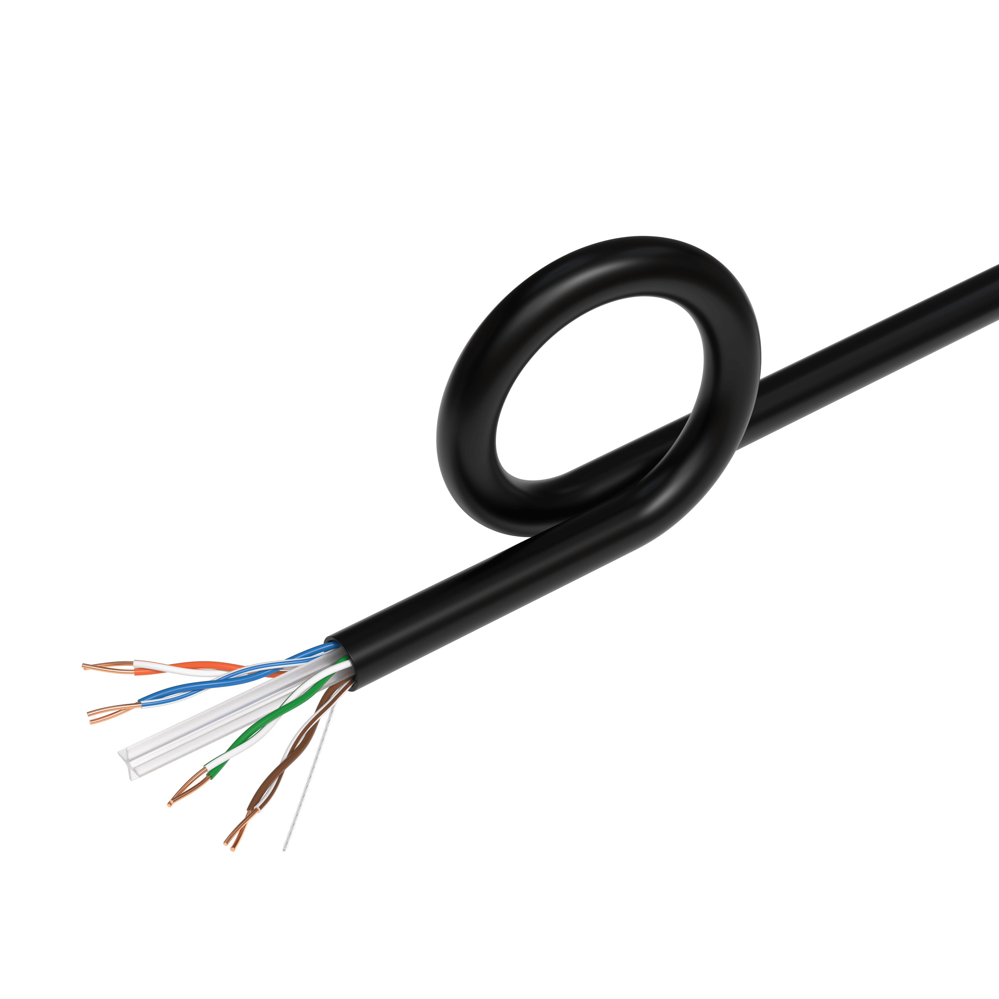 Cables Direct Online 500ft Cat6 Ethernet Cable Bulk – 23AWG Solid CCA UTP, Unshielded, 550MHz, Pull Box, LAN Network Wire, RJ45 Compatible, Indoor Use, High-Speed Internet, Black