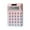 B-Light Pink, variant on Solar Scientific Calculator - 12-Digit LCD Display Candy Color Keys Dual Power Source Portable Office Calculator Energy Efficient Math Tool(A-Pink)