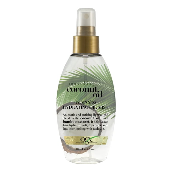 OGX Nourishing Coconut Oil Weightless Hydrating Hair Mist, 4 fl. oz