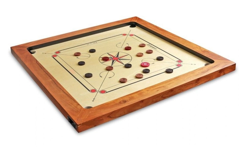 Carrom Board 33” x 33” Wooden Smooth Surface Gift Thick Board Games High Quality 