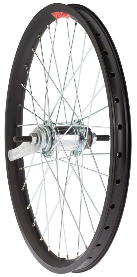 Sta Tru Double Wall Rear Wheel 20 Bolt-On 3/8 x 110mm Coaster Brake Black 