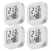 4Pack Room Thermometer - Digital Thermometer Hygrometer