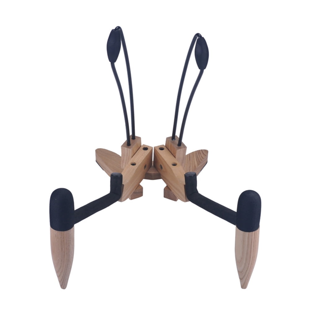Wood Ukulele Stand Small Guitar Floor Stand for Ukulele, Violin, Mandolin