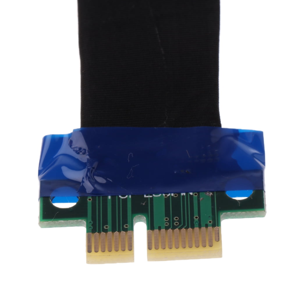 64Pin PCI-e 4X and 36Pin PCI-e 1X Riser Card Extender Flexible Ribbon Cable 15cm Converter 