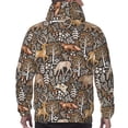 thumbnail image 5 of Hoodies for Men - Bohemian Deer Bear Rabbit Tree Long Sleeve Comfrt Men'S Fashion Hoodies & Sweatshirts, Sweatshirts for Men Hoodies Pullover Clothing Clothes with Pouch, 5 of 7