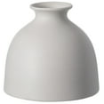thumbnail image 3 of Uniquewise Modern Inkwelll Bottle Shaped Ceramic Table Vase Flower Holder Small White, 3 of 7