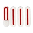 thumbnail image 2 of tamizeot Scooter Front Rear Wheel Cover Hubs Protective Case Reflective Sticker For Mijia M365 white 1Set, 2 of 6