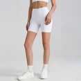 thumbnail image 7 of AHTJRT High Waisted Women Biker Shorts Buttery Soft Elastic Tummy Control Shorts Lightweight Breathable Gym Yoga Workout Short Pants, 7 of 7