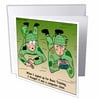 3dRose Basic Training, Greeting Cards, 6 x 6 inches, set of 6