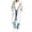 White, variant on Luvrsol Women's Long Open Front Sweatshirt Cardigan, Long Sleeve Casual Loose Outerwear with Pockets S-2XL