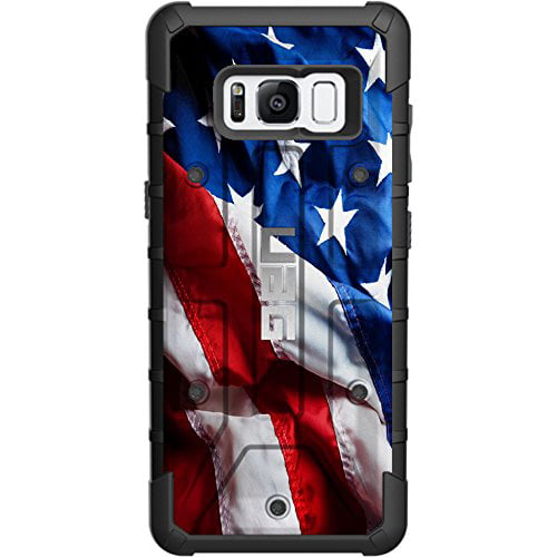 gevolgtrekking Daarom agitatie LIMITED EDITION - Authentic UAG- Urban Armor Gear Case for Samsung Galaxy S8  5.8" (NOT for S8 PLUS) Custom by EGO Tactical- Waving US Flag - Walmart.com