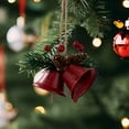 thumbnail image 5 of EWASWON Red Christmas Bells Small Hanging Pendant - Christmas Tree Decor, Durable Holiday Home Ornament Gift for Xmas Decorations, 5 of 6
