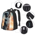 thumbnail image 3 of Sigee Cloud Border Collie for Simple large capacity backpack Travel Laptop Backpack, Business for Travel and Daily Use, 3 of 9