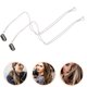 thumbnail image 1 of Luxshiny 2Ud Cadena De Plata Para Con Borlas Y Clip Para De Peinados, 1 of 8
