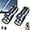 Black, variant on German Three-eyed Monster Mini Flashlight Thumb Flashlight, Mini Flash Super Power Flashlight, Multi-Functional Mini Pen Clip Flashlight Light Steel High Lumen Rechargeable Waterproof (2Pcs-b)