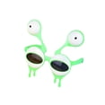 thumbnail image 1 of Sonducket Accesorios para fotos, gafas de sol de ojos grandes, protector solar de plástico, gafas de cumpleaños de moda, gafas portátiles Lentes Verde, 1 of 6