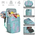thumbnail image 5 of Travel Cooler Bag - Boho Bohemia Flower Camping Beer Cooler Backpack with Bottle Opener- Waterproof Insulated Picnic Backpacks - Cooler Bag for Beach, 5 of 6