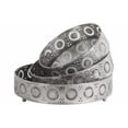 thumbnail image 1 of Benzara BM134208 Plateau Rond avec Surface Miroir & Design Sunburst - Argent - 13,25 x 13,25 x 2,5 Po - Lot de 3, 1 of 1