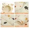thumbnail image 4 of Happy Cherry Baby Toddler Boy Girl Winter Jacket Printed Down Puffer Coat Windproof Outwear with Ear Hood, 4 of 6