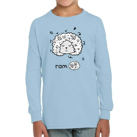 

Cute Little Ram Face Long Sleeve Toddler -Image by Shutterstock 2 Toddler