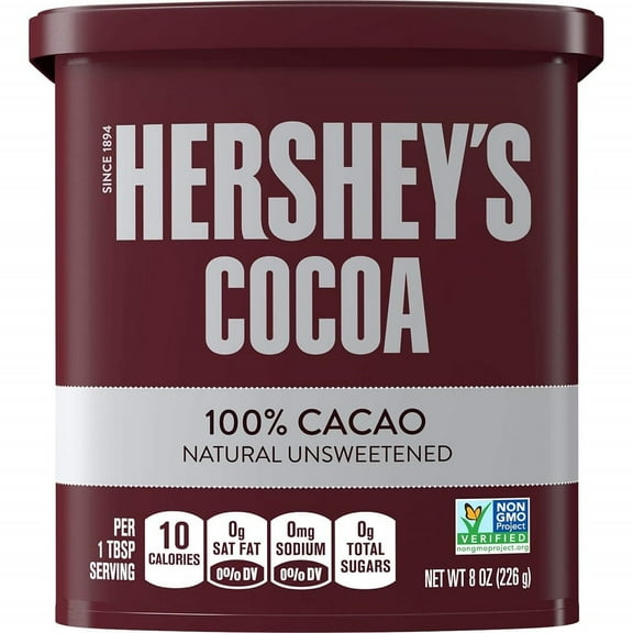Hershey's Cocoa Powder, Natural Unsweetened - 8 oz