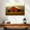 thumbnail image 2 of Elephant Stock Skylight Barn In The Fog Wall Art - Horizontal Canvas Wall Art - Living Room Wall Decor - Architecture Canvas - Brown And Beige Decor By Andy Amos - 24" x 16", 2 of 8