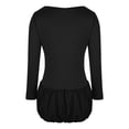 thumbnail image 3 of Vestido de Manga Corta para las Mujeres, Color Sólido Encaje Hasta Cintura Retracta Satén Tenedor Dividido, Cuello Redondo Midi, 3 of 8