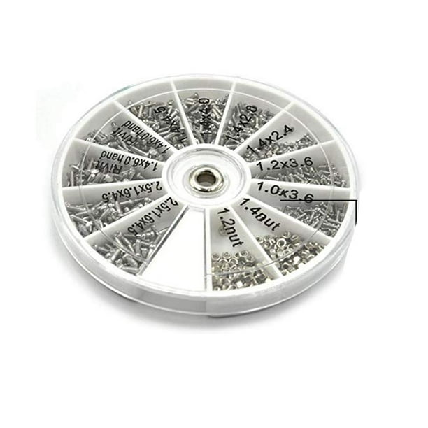 Eyeglasses Repair with Screwdriver Assorted Size Tiny Mini Screws Nuts for Glasses And Small Electronics Repair 600pcs Walmart