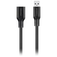 thumbnail image 3 of Insignia 1.8m (6 ft.) USB-A 3.0 Extension Cable – NS-PC3A3A6-C – Black, 3 of 5