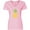 AD-Pink, variant on Summer Pineapple Women's V-Neck T-Shirt