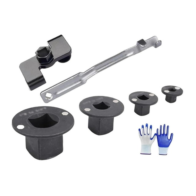 Juego de de herramientas extensible con llave, versátil herramienta dinamométrica universal de acero al carbono para talleres de reparación de